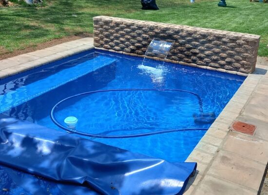 New Swimming Pool Fiberglass